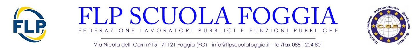 Contagio Da Covid 19 E Infortunio Sul Lavoro Flp Scuola Foggia