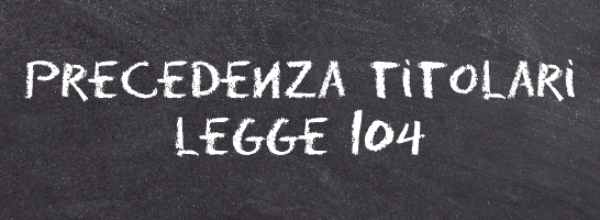 PRESENTAZIONE DOMANDA SUPPLENZA ANNUALE “150 PREFERENZE” : DIRITTO DI PRECEDENZA LEGGE 104 – MODALITA’ PRESENTAZIONE ISTANZA –