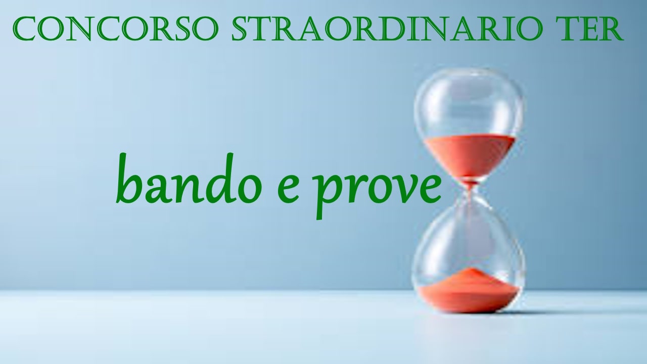 CONCORSO STRAORDINARIO TER: CALENDARIO PROVA SCRITTA- 11-12 MARZO  INFANZIA/PRIMARIA E 13-19 MARZO SCUOLA SECONDARIA - flp scuola foggia