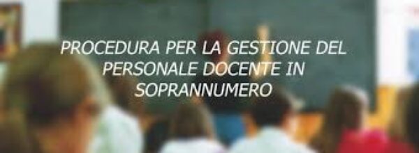 UST FOGGIA: PERSONALE DOCENTE PERDENTE POSTO A.S. 2026/2027- ISTRUZIONI