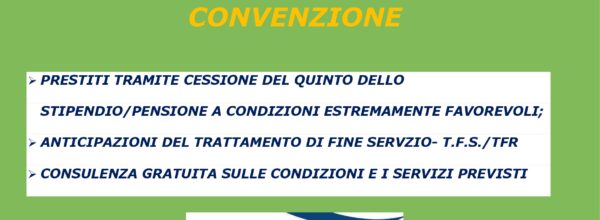 CONVENZIONE FLP SCUOLA FOGGIA E AGENZIA INQUINTO PER GLI ISCRITTI AL SETTORE SCUOLA