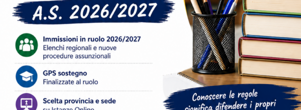 POSTI DISPONIBILI DOPO LA MOBILITA’ E OPERAZIONI SUCCESSIVE: DALLE IMMISSIONI IN RUOLO ALLA MOBILITA’ ANNUALE AL CONFERIMENTO DELLE SUPPLENZE DA GAE E GPS