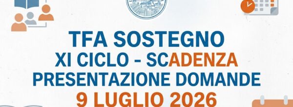 UNIVERSITA’ DI FOGGIA: PUBBLICAZIONE BANDO PER AMMISSIONE ALLE PROVE DI ACCESSO ALL’XI CICLO TFA SOSTEGNO